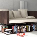 Книжная полка под диваном